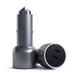 Satechi 40W Dual USB-C PD Car Charger - Space Gray ST-U2C40CCM