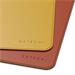 Satechi Eco Leather Dual Sided Deskmate - Yellow/Orange ST-LDMYO