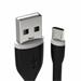 Satechi kábel Flexible USB to Micro USB 0.15m - Black ST-FCM6B