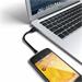 Satechi kábel Flexible USB to Micro USB 0.15m - Black ST-FCM6B
