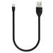 Satechi kábel Flexible USB to Micro USB 0.25m - Black ST-FCM10B