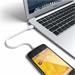 Satechi kábel Flexible USB to Micro USB 0.25m - White ST-FCM10W