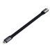 Satechi kábel USB-C to USB-C Gen 2 Flat Cable - Space Gray ST-TCCFC