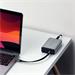 Satechi kábel USB-C to USB-C Gen 2 Flat Cable - Space Gray ST-TCCFC