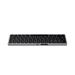 Satechi klávesnica Slim X1 Bluetooth Backlit Keyboard CZ - Space Gray ST-BTSX1M-CZ