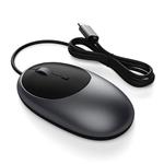 Satechi myš C1 USB-C Wired Mouse - Space Gray ST-AWUCMM