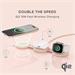 Satechi Qi2 OntheGo 3-in-1 Wireless Charger - Desert Rose ST-QTG31R