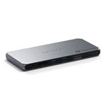 Satechi Thunderbolt 4 Docking Station with DisplayLink - Space Gray ST-DT4MDM-EU