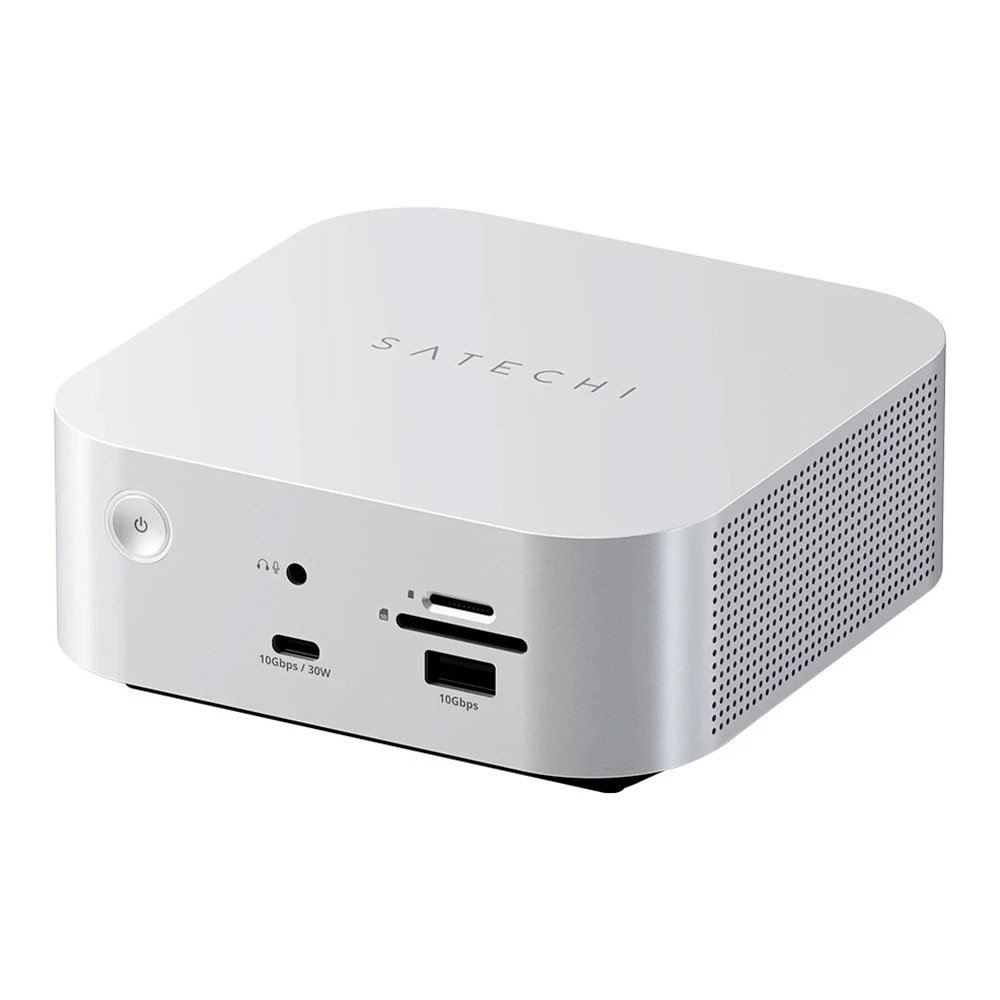 Satechi Thunderbolt 5 CubeDock with SSD Enclosure - Silver ST-DT5CES-EU