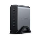 Satechi USB-C 200W 6-Port PD GaN Charger - Space Gray ST-C200GM-EU