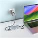 Satechi USB-C Multiport adaptér 8K with Ethernet V3 - Silver ST-P8KES