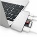 Satechi USB-C Passthrough Hub - Silver Aluminium ST-TCUPS