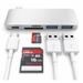 Satechi USB-C Passthrough Hub - Silver Aluminium ST-TCUPS