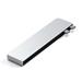 Satechi USB-C Pro Hub Slim - Silver ST-HUCPHSS