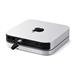 Satechi USB-C Stand & Hub pre Mac Mini/Studio with NVMe SSD enclosure - Silver ST-GMMSHS