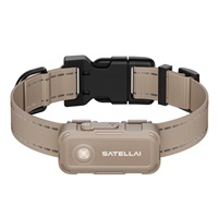 SATELLAI Collar Go L - GPS lokátor, komunikátor a monitor zdraví, béžový TG1-EU-DT-L