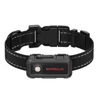 SATELLAI Collar Go L - GPS lokátor, komunikátor a monitor zdraví, černý TG1-EU-BK-L