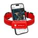 SATELLAI Collar Go L - GPS lokátor, komunikátor a monitor zdraví, červený TG1-EU-SR-L
