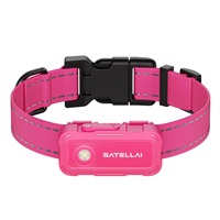 SATELLAI Collar Go L - GPS lokátor, komunikátor a monitor zdraví, růžový TG1-EU-PK-L
