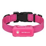 SATELLAI Collar Go L - GPS lokátor, komunikátor a monitor zdraví, růžový TG1-EU-PK-L