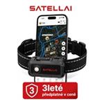 SATELLAI Collar Go M - GPS lokátor, komunikátor a monitor zdraví, černý, 3leté předplatné TG1-EU-BK-M-LT