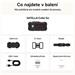 SATELLAI Collar Go M - GPS lokátor, komunikátor a monitor zdraví, černý TG1-EU-BK-M