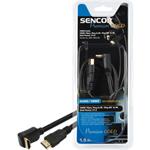 SAV 156-015 HDMI A-A 90st 1,5M PG_SENCOR 8590669084180