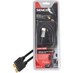 SAV 166-025 HDMI M-M 2,5m v1.4 P SENCOR 8590669117864