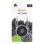 SBOX 3535-1,5B, Kábel 3,5mm jack/jack 1,5m blk