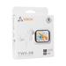SBOX bezdrátová sluchátka, dobíjecí box, dotykový displej, ANC, Bluetooth 5.4, bílá (EB-TWS08-W) 3858894506804