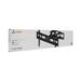 SBOX nástěnný držák 37"-80", naklápěcí, černá (PLB-3646-2) 3858894503070