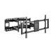 SBOX nástěnný držák 43&quot;-100&quot;, naklápěcí a otočný, černá (PLB-7486) 3858894503155