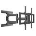 SBOX nástěnný držák 43&quot;-100&quot;, naklápěcí a otočný,nosnost až 60kg, černá (PLB-8148) 3858894505425