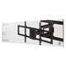 SBOX nástěnný držák 43&quot;-100&quot;, naklápěcí a otočný,nosnost až 60kg, černá (PLB-8148) 3858894505425