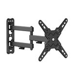 SBOX nástěnný držák na TV, naklápěcí a otočný, pro 13"–43", nosnost 20 kg, černá (LCD-223 3858894505401