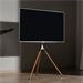 SBOX podlahový držák pro LCD/LED 45"- 65", černo-ořechová (FS-1246F) 3858894503032