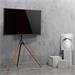 SBOX podlahový držák pro LCD/LED 45"- 65", černo-ořechová (FS-1246F) 3858894503032