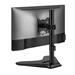 SBOX stolní držák na monitor, otočný, pro 17&quot;-32&quot;, nosnost 9 kg, černá (LCD-F012-2) 3858894503377