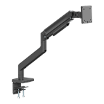 SBOX stolní držák pro monitor 17"-49", výškově nastavitelný,otočný,nosnost až 20 kg,černá 3858894505531