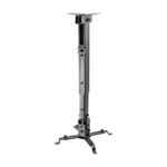 SBOX stropní držák na projektor, výškově nastavitelný, otočný, nosnost až 20 kg, černá (PM-18M) 0616320537142