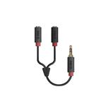 SBS - Audio rozbočovací kábel 3.5mm jack, červená TECABLESPLITTER