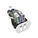 SBS - Autoadaptér Mini s rýchlym nabíjaním, 2xUSB, 2.1A/1A, 12/24V, biela TECR2USB24AWFAST