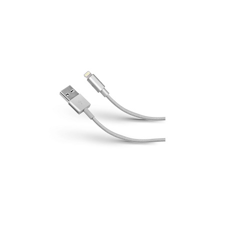 SBS - Dátový kábel Gold Collection Apple MFI, strieborná TECABLEUSBIP5BS