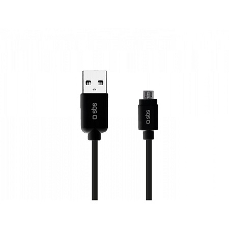 SBS - Dátový kábel Micro-USB, 1m, čierna LTHL200