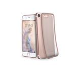 SBS - Extra Slim Gold Collection puzdro pre iPhone 8/7/6S/6, transparentná ružová TECOVERSLIMIP7P