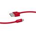 SBS - Kábel Polo USB/Micro-USB silikónový, 1.5 m, červená TECABLPOLOMICUSBR
