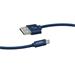 SBS - Kábel Polo USB/Micro-USB silikónový, 1.5 m, modrá TECABLPOLOMICUSBB