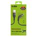 SBS - Kábel UNBREAKABLE s kovovými konektormi, USB/Micro-USB, 1 m, čierna TECABLEMICROUNTOP1K