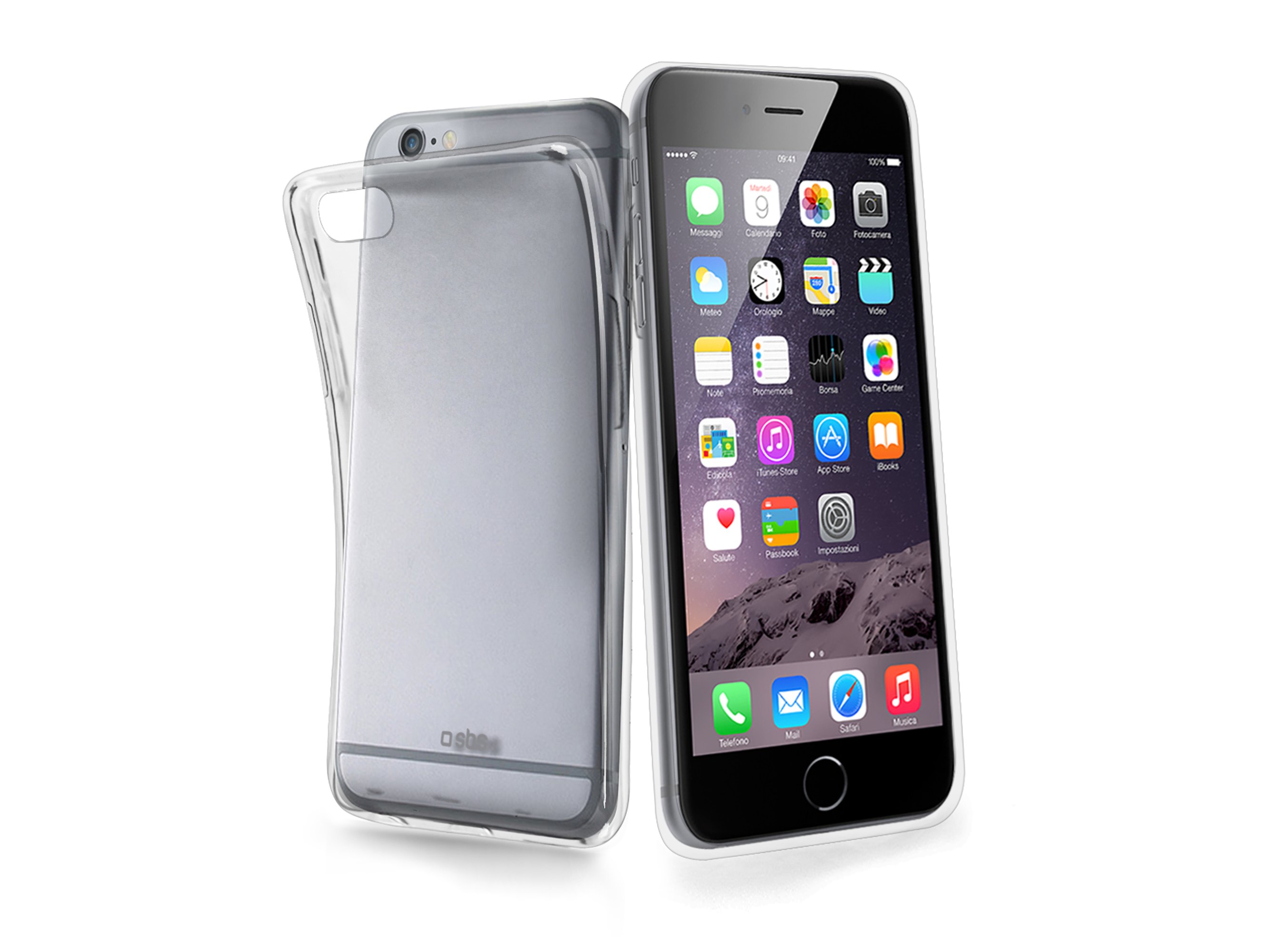 SBS - Puzdro Aero pre Apple iPhone 6S/6 Plus, transparentná TEAEROIP655T