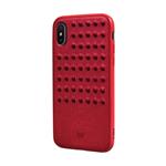 SBS - Puzdro S&L Studs pre iPhone XS/X, červená TESLCOVSTUDSIPXR